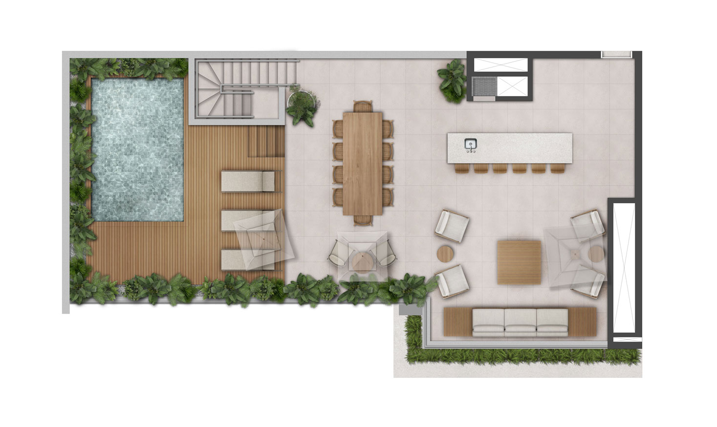 Apto 168m² Cobertura