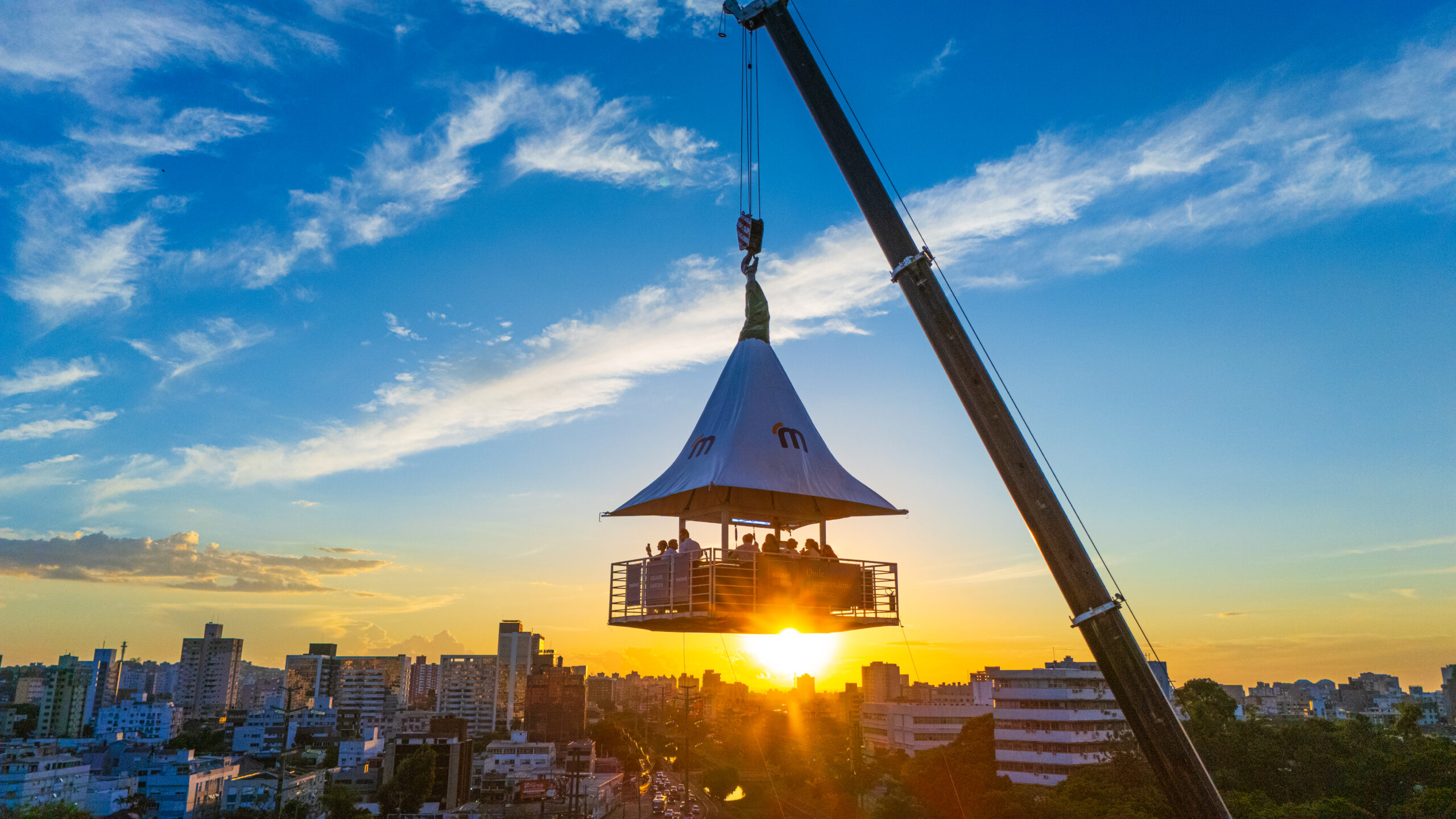 Drink in the Sky: Melnick inaugura bar  nas alturas no Square Garden, em Porto  Alegre 